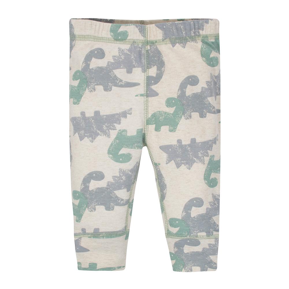 3-Piece Baby Boys Dino Bodysuit, Pants & Cap Set, additional view 2