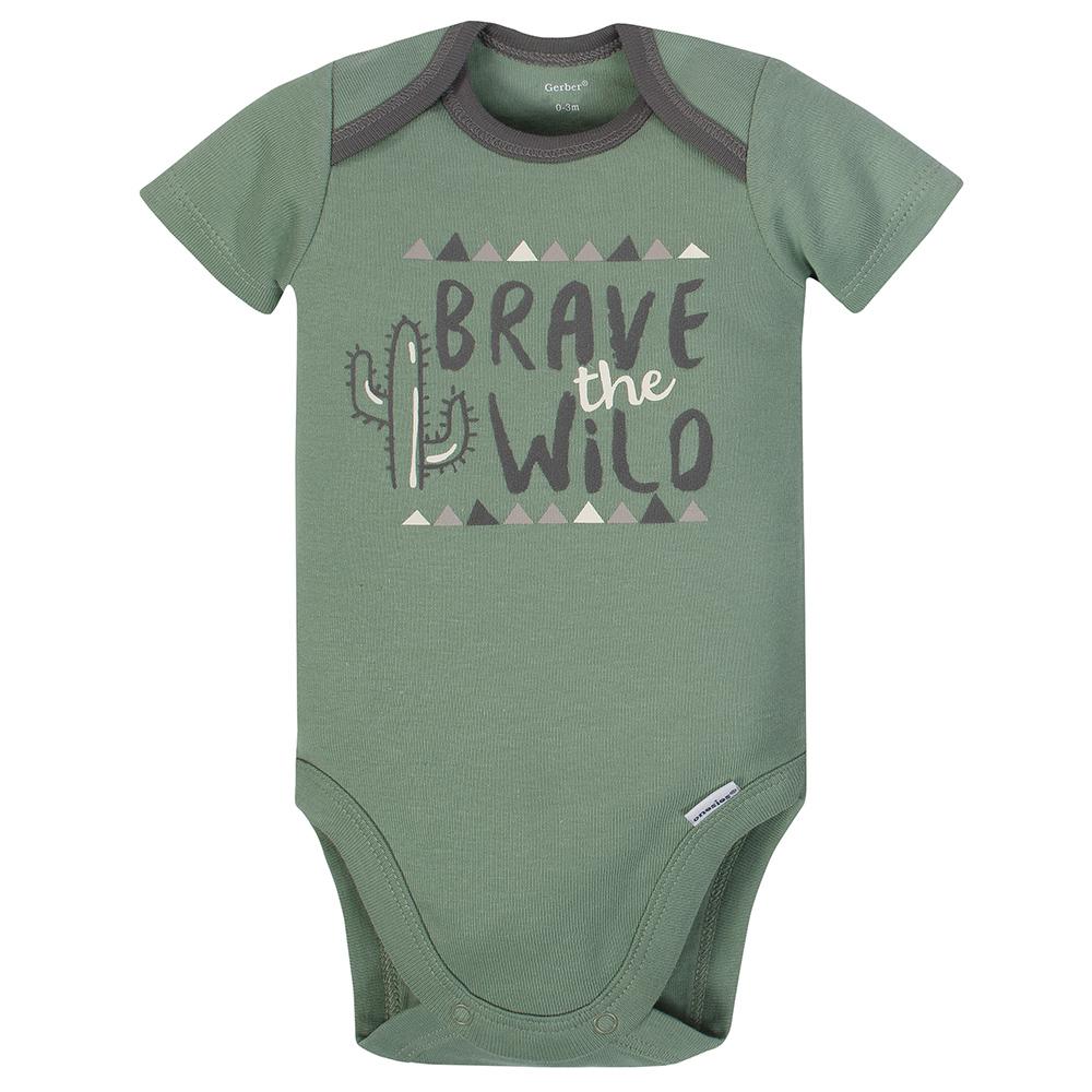 4-Piece Baby Boys Born to Wonder Onesies Bodysuit, Shirt, Pants and Short Set, additional view 3