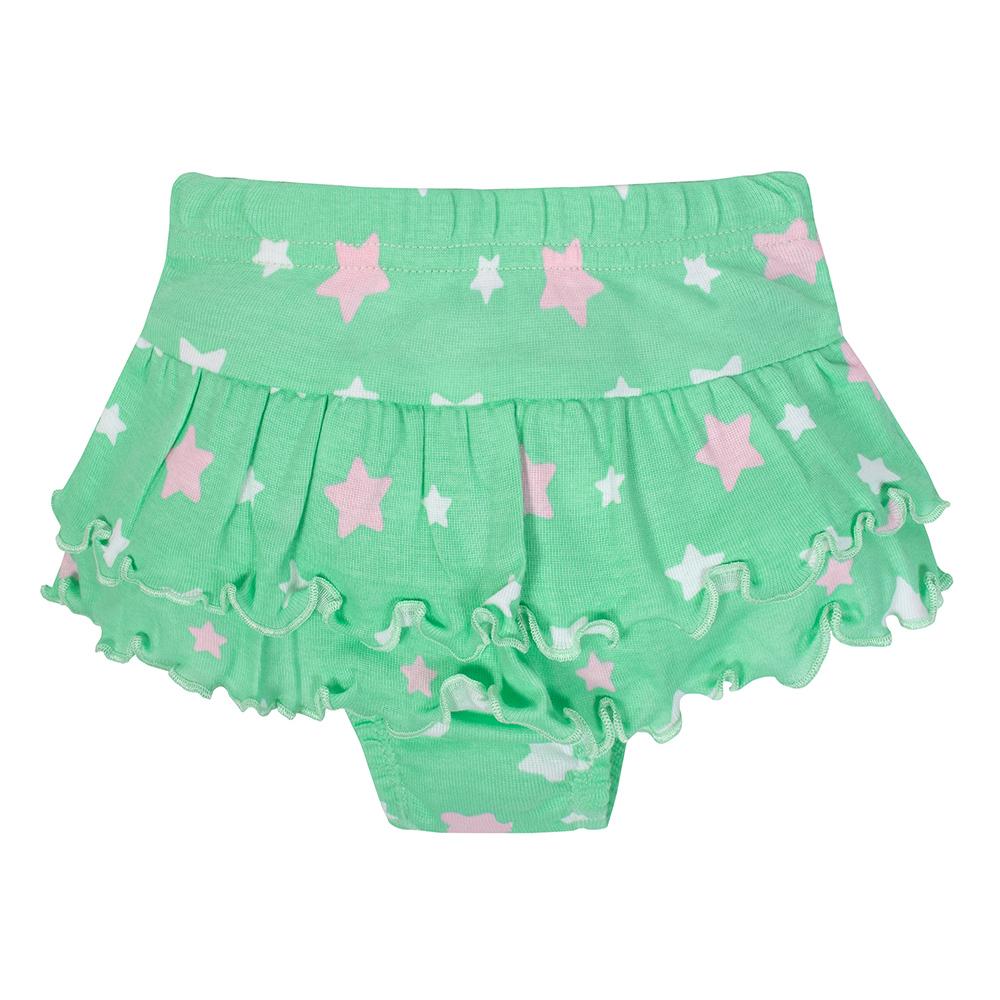 4-Piece Baby Girls Pop Star Onesies Bodysuit, Shirt, Pants, and Short Set, additional view 1