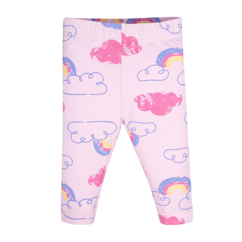 2-Piece Infant Girls Rainbow Tunic & Legging Set, additional view 2
