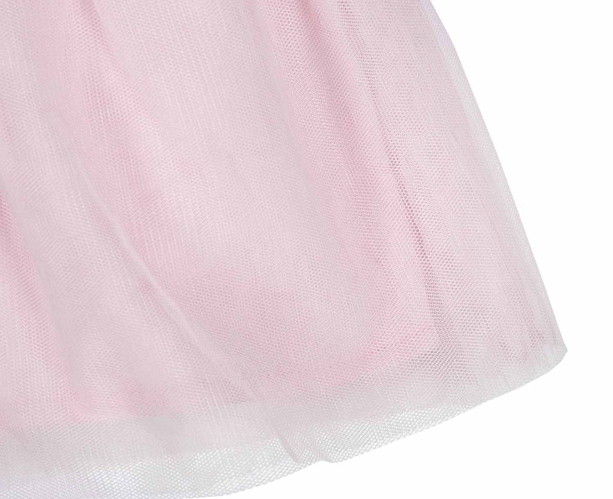 Toddler Girls Princess Bear Tulle Dress, additional view 2