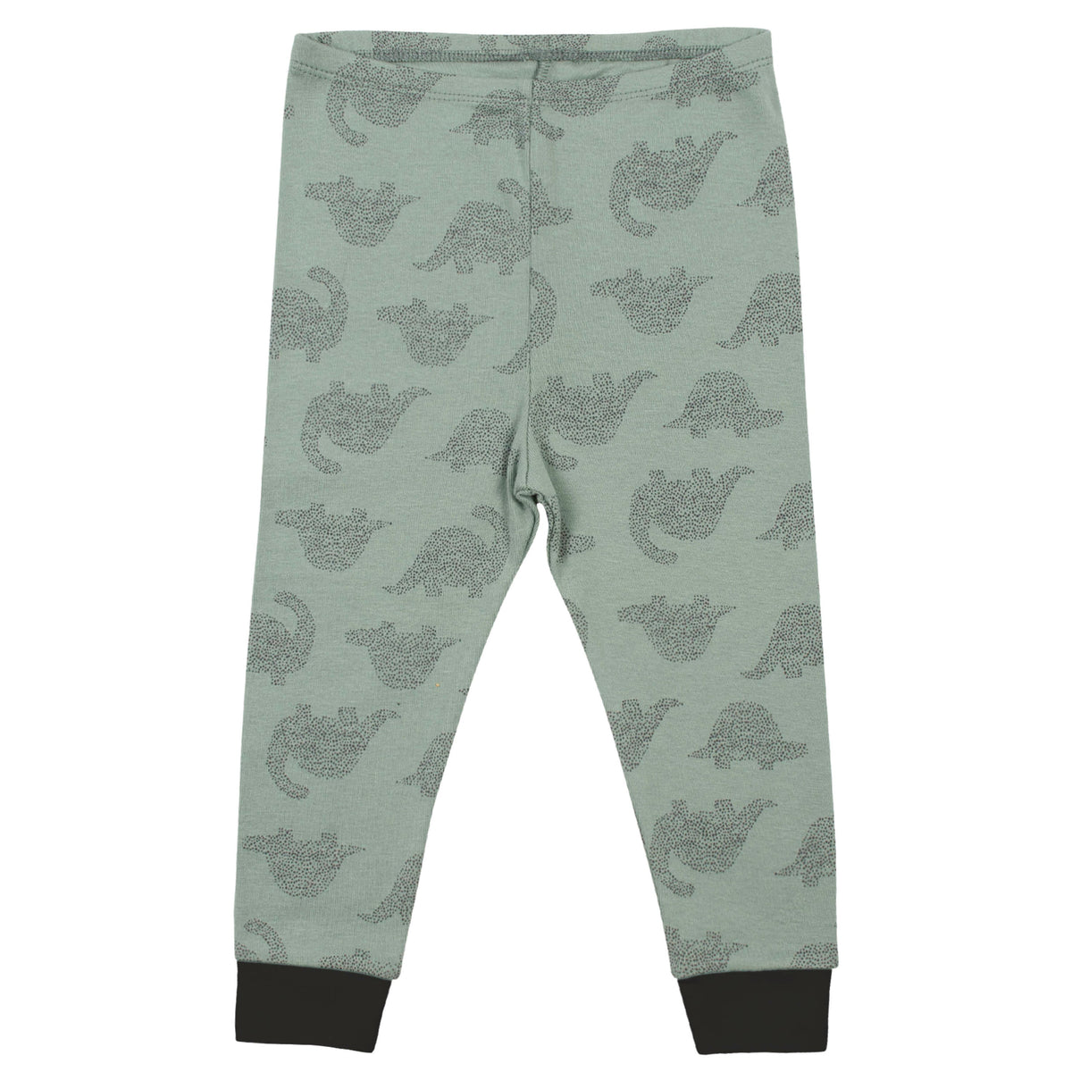 4-Piece Organic Toddler Boys Dino and Camo Pajamas, additional view 2