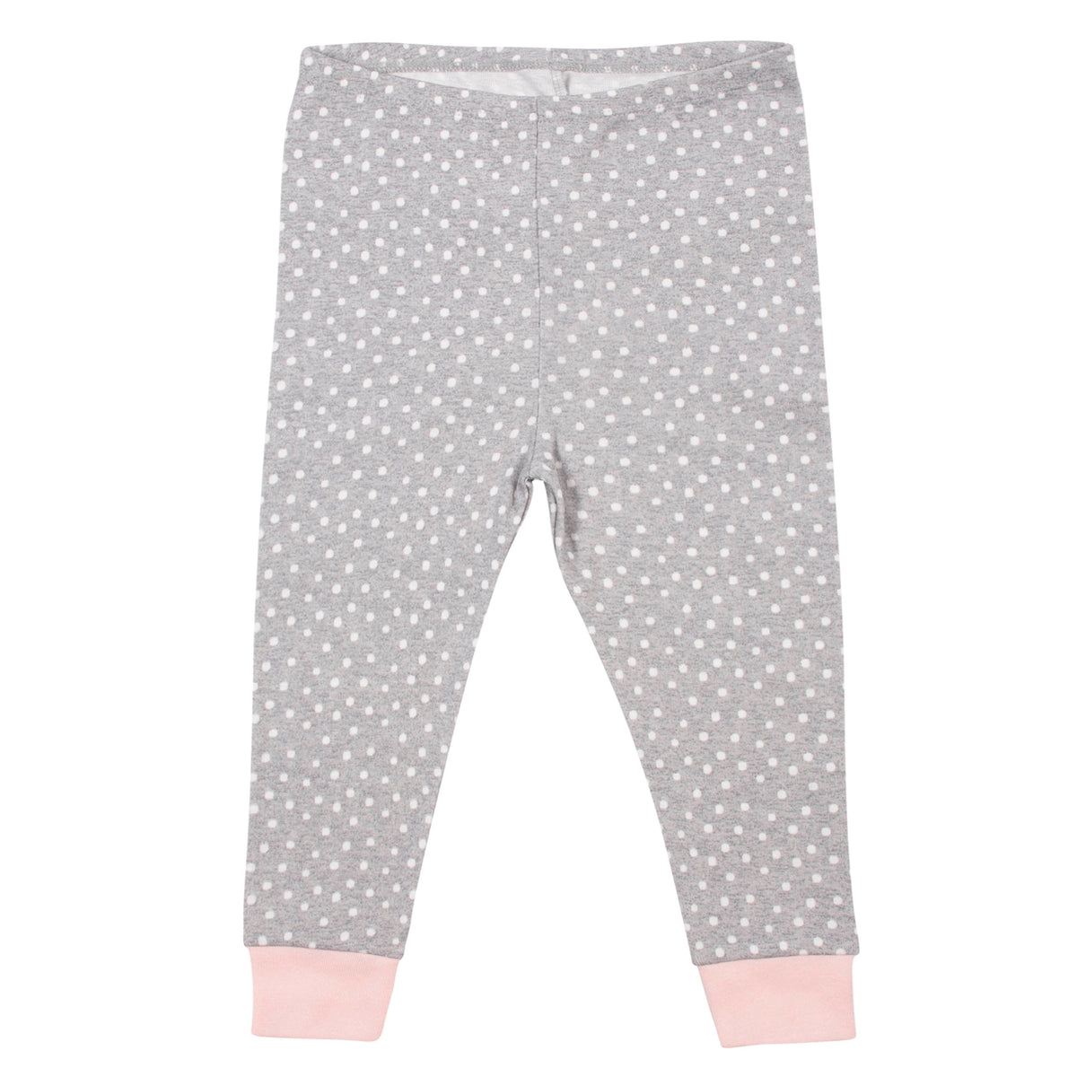 4-Piece Organic Toddler Girls Sheep Snug Fit Pajamas, additional view 4