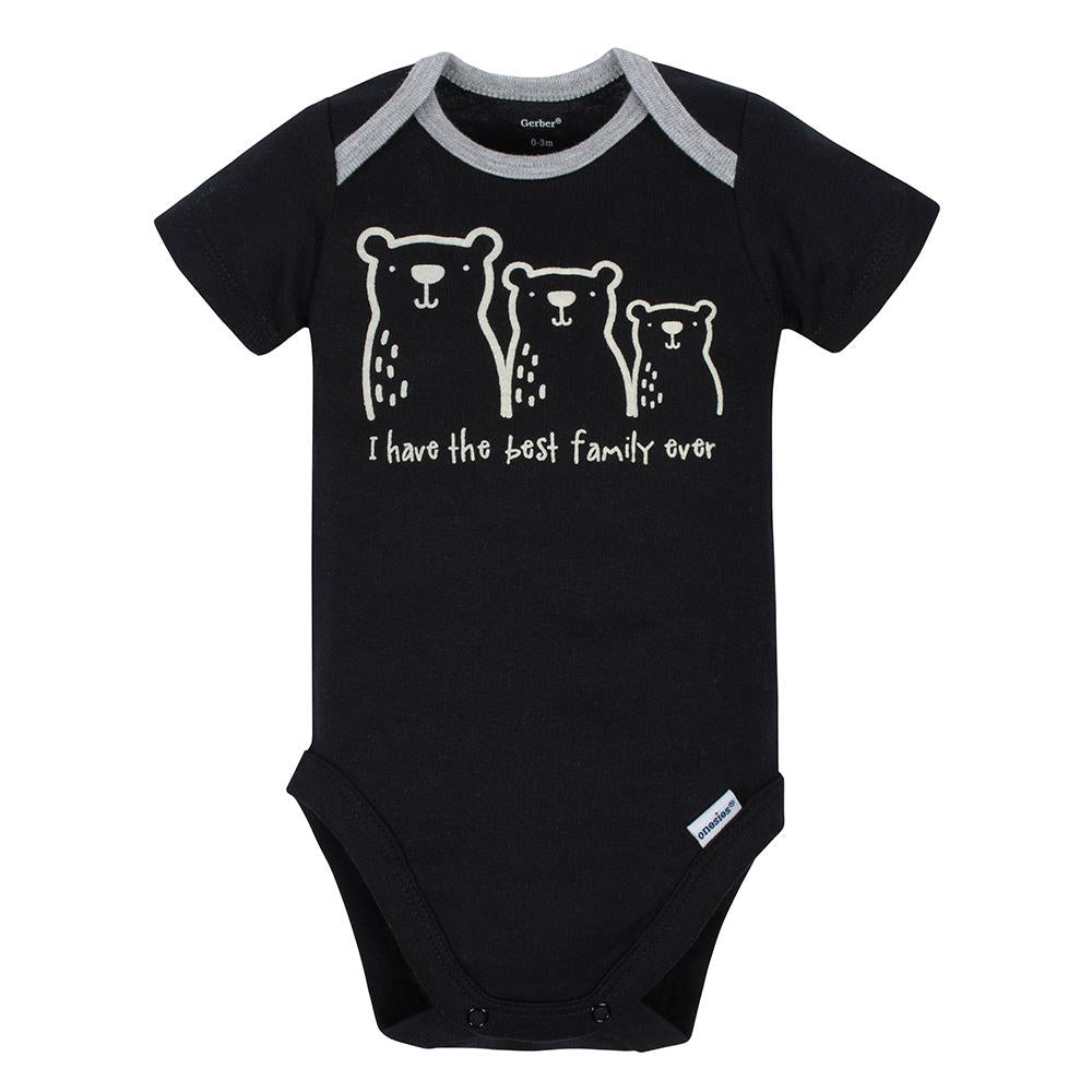 3-Piece Baby Boy Super Happy Bodysuits and Pant Set, additional view 1