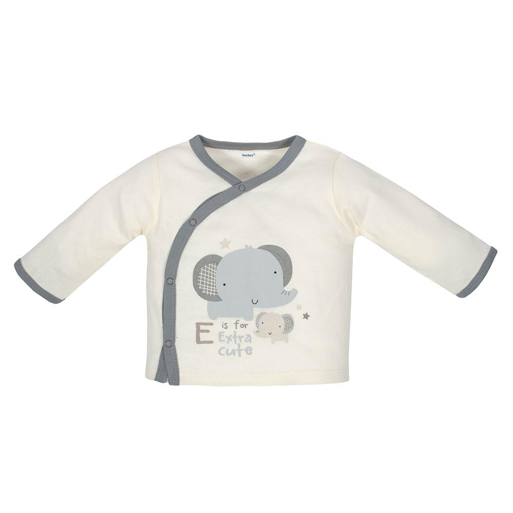 3-Piece Infant Boys Elephant Take-Me-Home Set, additional view 1