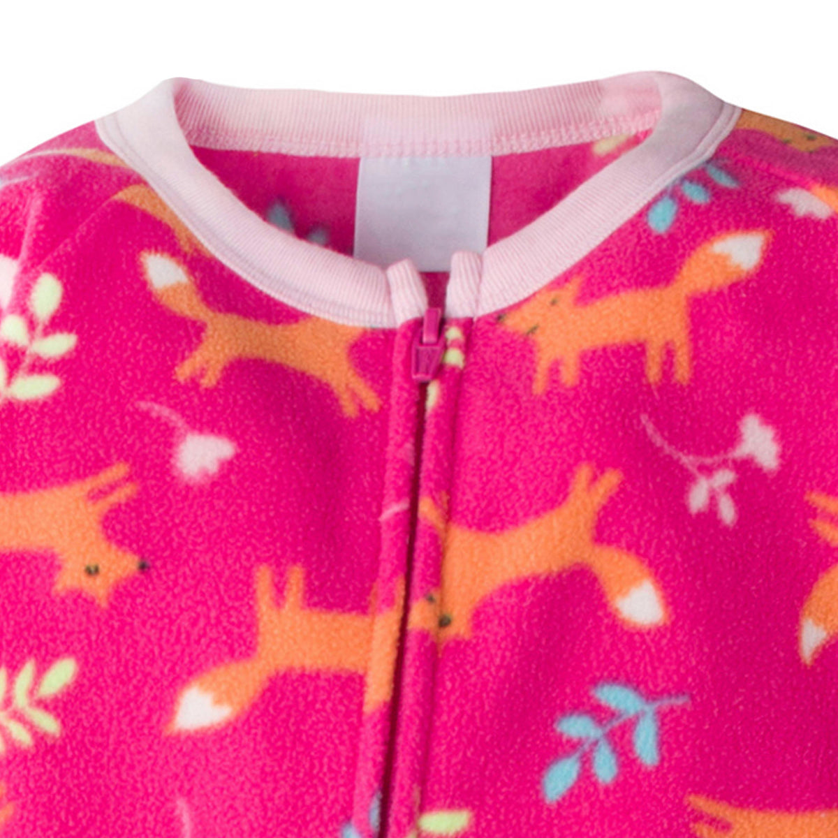 2-Pack Toddler Girls Fox Blanket Sleepers, additional view 2