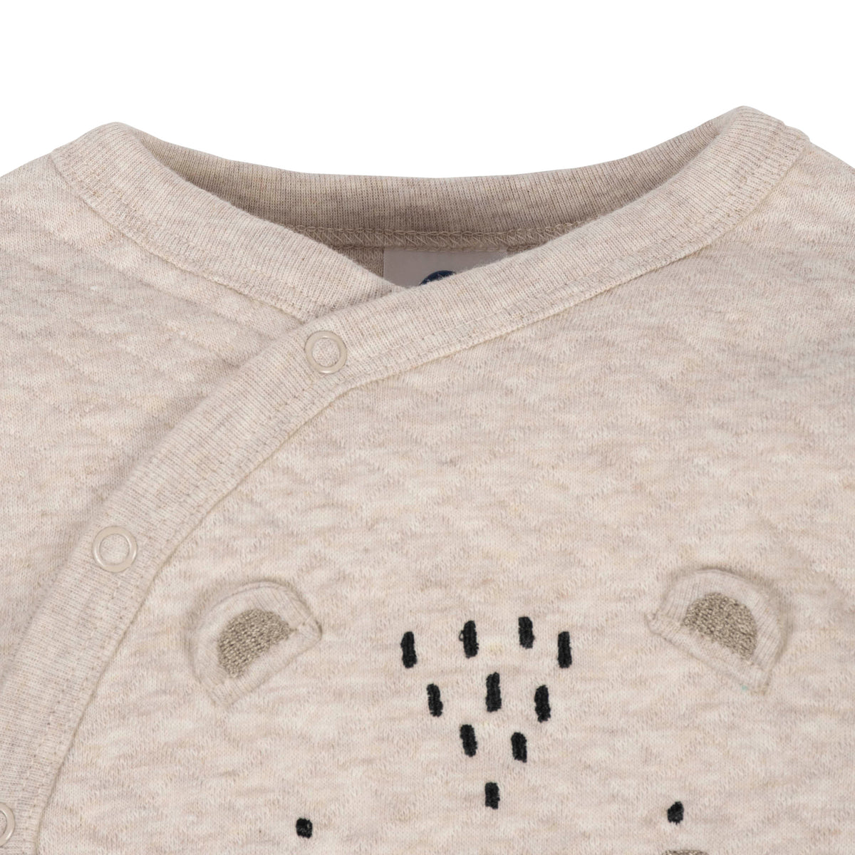 Baby Boys Bear Quilted Sleep N' Play, additional view 4
