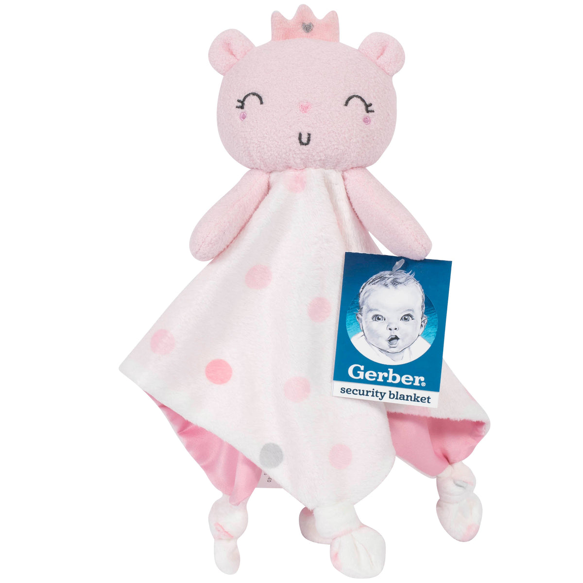 Girls Pink Princess Security Blanket, additional view 1