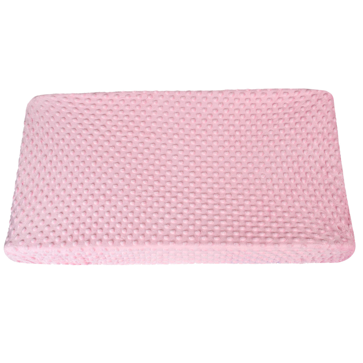 Girls Pink Changing Pad Cover, additional view 1