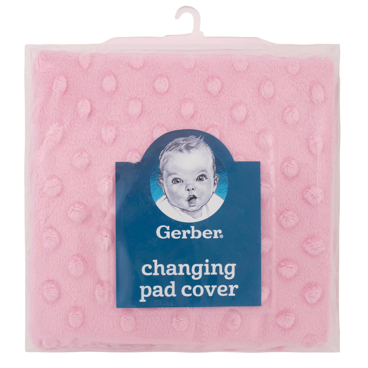 Girls Pink Changing Pad Cover, additional view 2