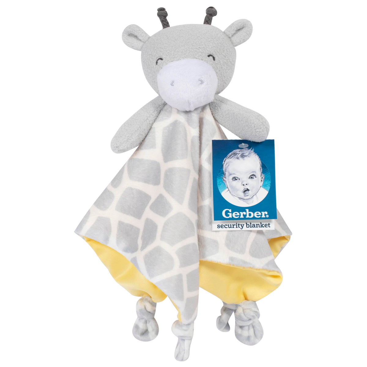 Baby Neutral Giraffe Security Blanket, additional view 1
