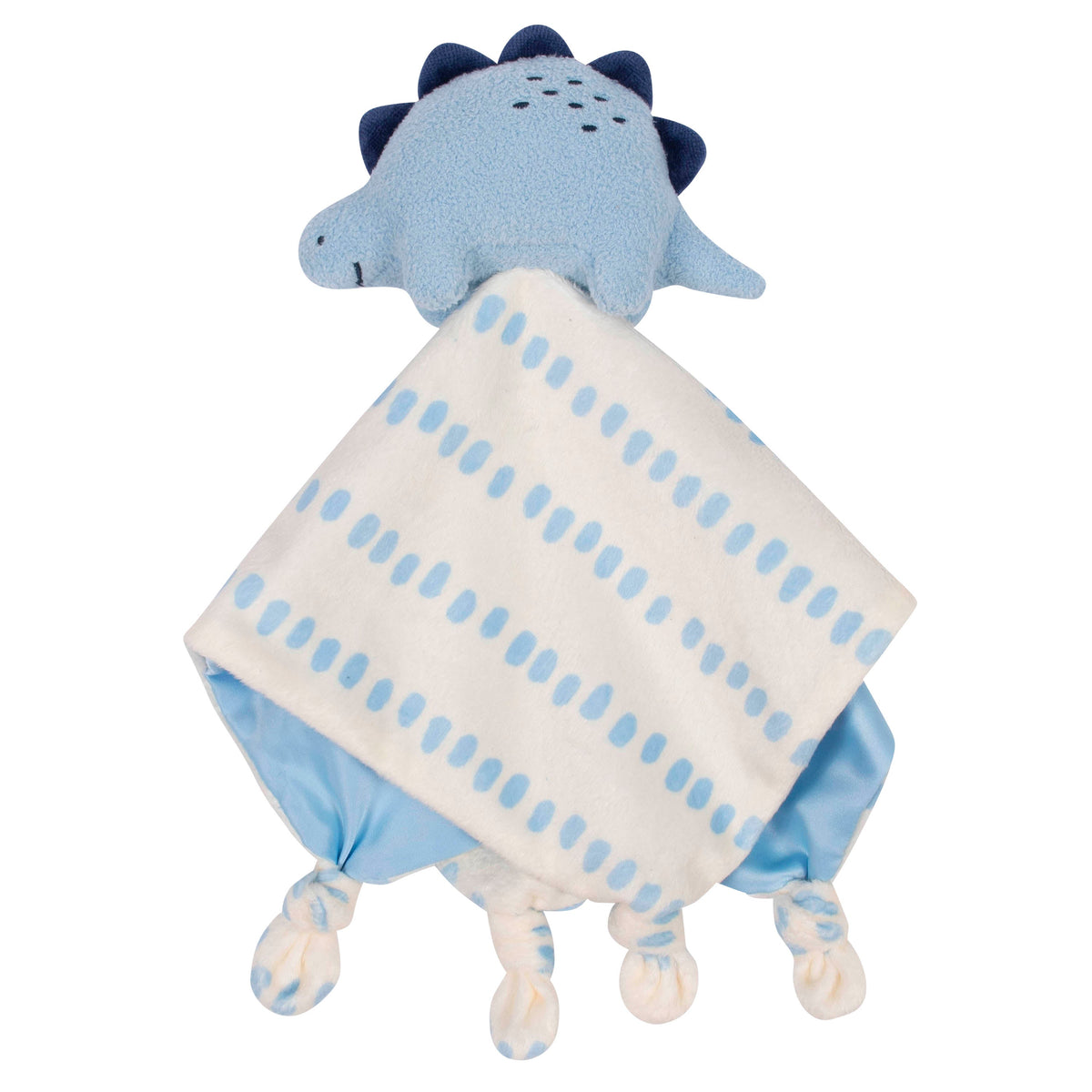 Boys Blue Dinosaur Security Blanket