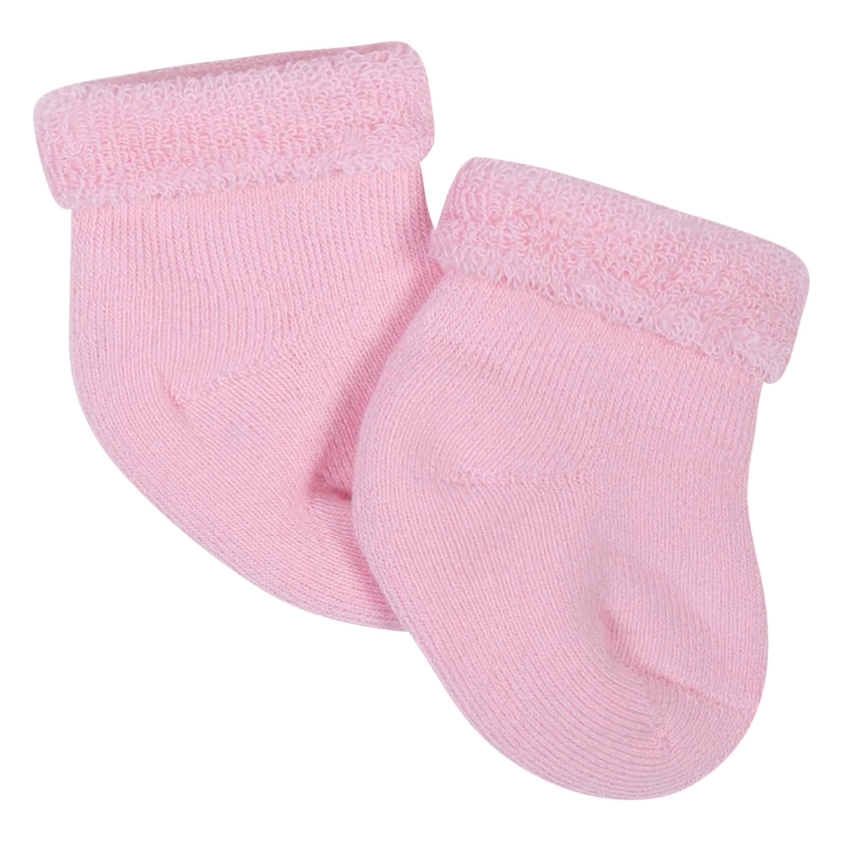 6-Pack Girls Happy Terry Bootie Socks, additional view 6