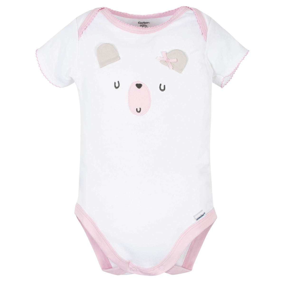 4-Piece Baby Girls Bear Take-Me-Home Set, additional view 1