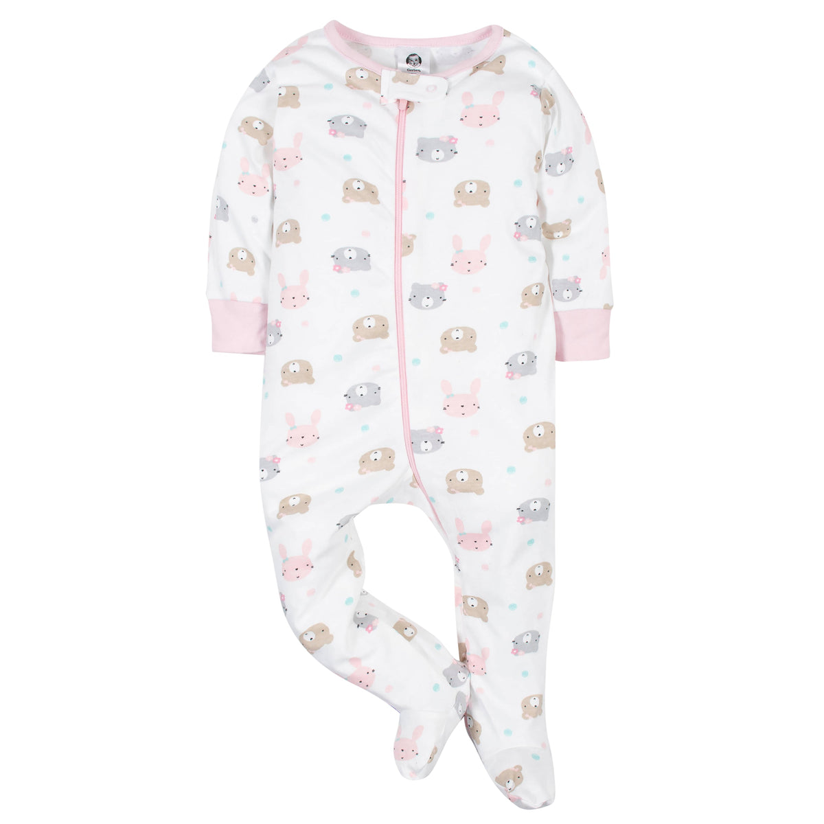 4-Piece Baby Girls Bear Take-Me-Home Set, additional view 2
