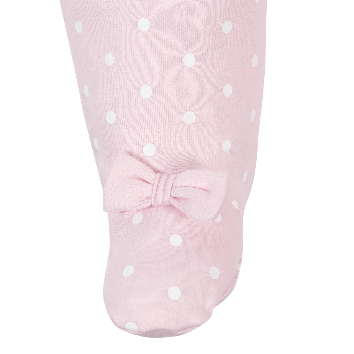 4-Piece Baby Girls Bear Take-Me-Home Set, close-up detail 2