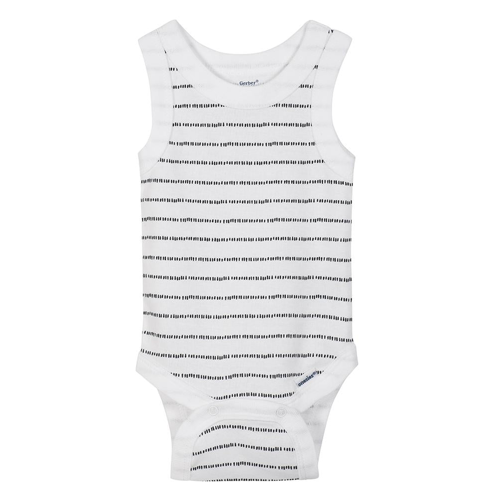 4-Pack Boys Cool Runs In My Family Sleeveless Onesies Bodysuits, additional view 4
