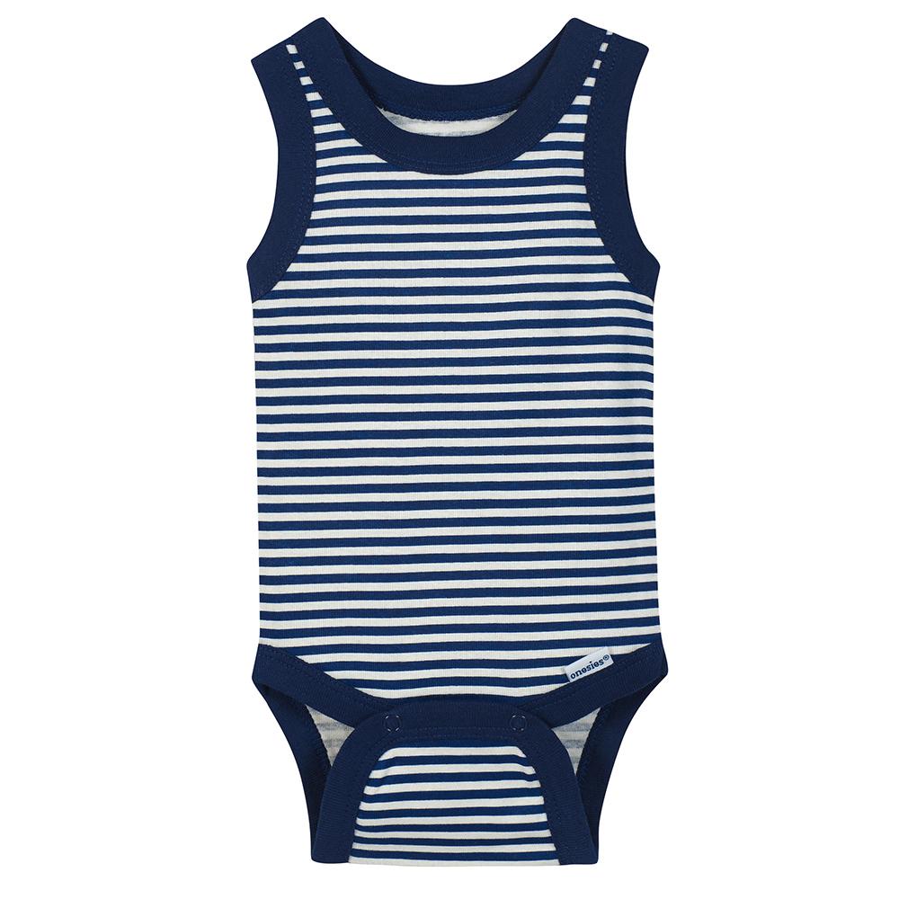 4-pack Boys Sleeveless Onesies Bodysuits, additional view 3