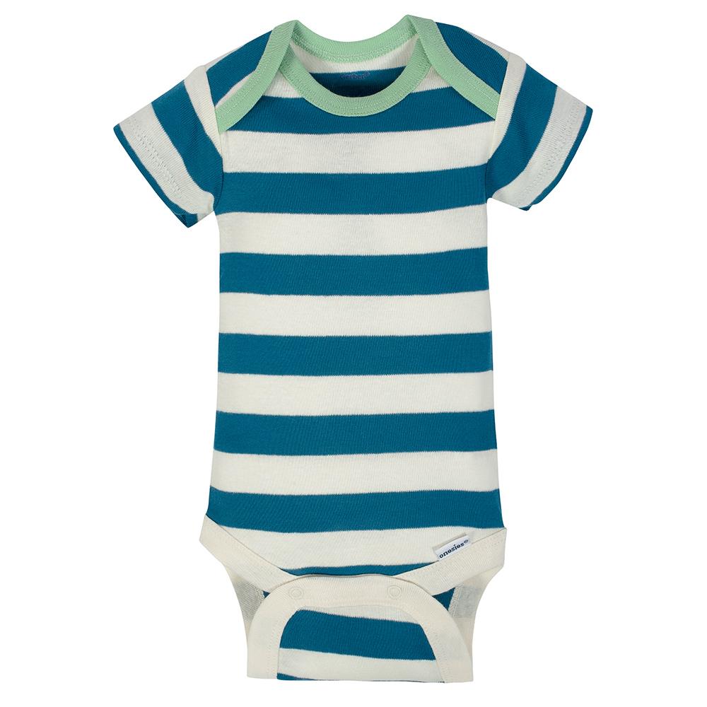 4-Pack Boys Squid Short Sleeve Onesies Bodysuits, additional view 3