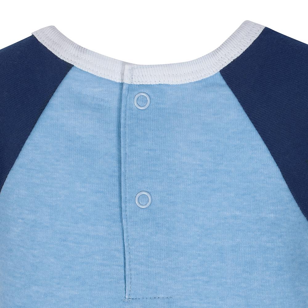 4-Pack Boys Whale Short Sleeve Onesies Bodysuits, additional view 4