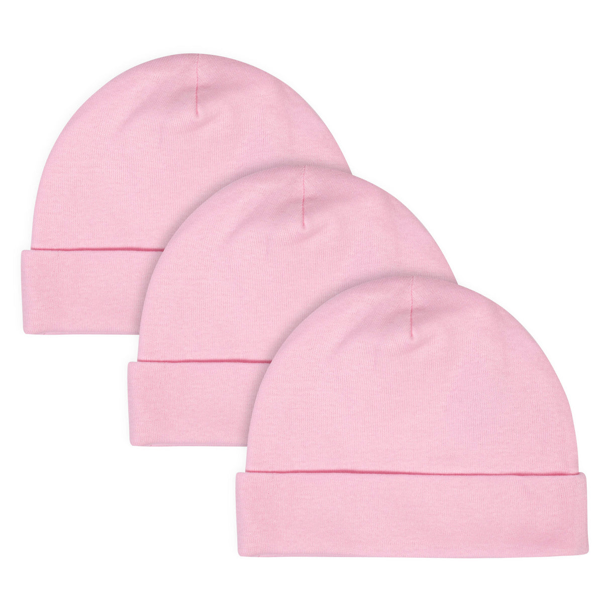 3-Pack Craft Pink Caps