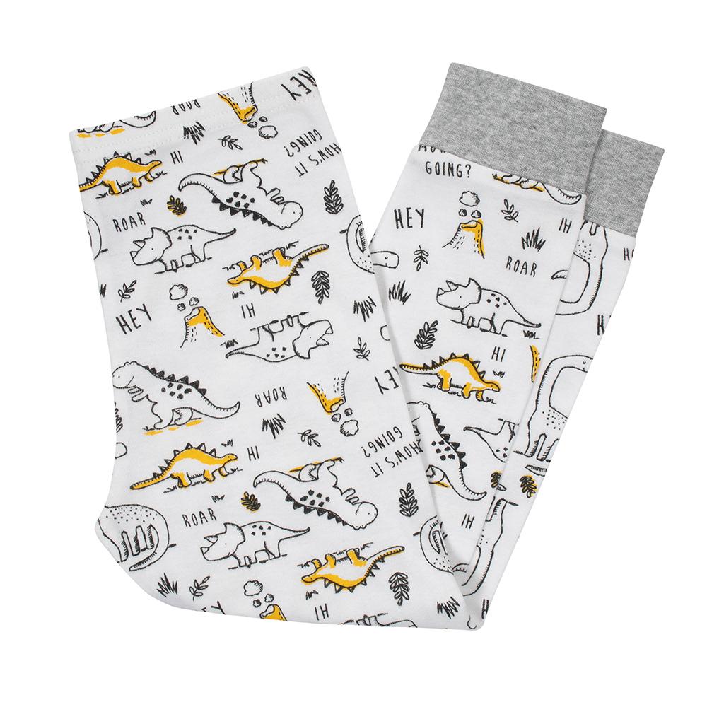 4-Piece Boys Dino Snug Fit Pajama Set, additional view 2