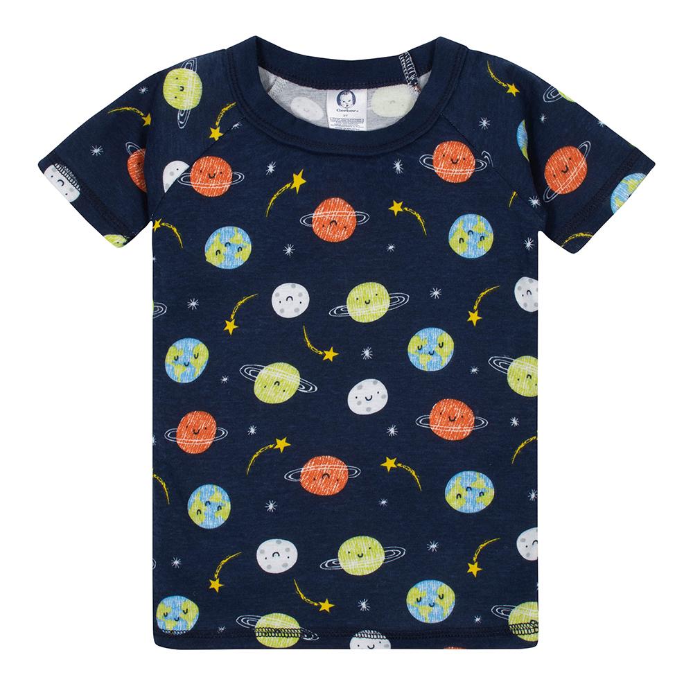 4-Piece Boys Space Snug Fit Pajama Set, additional view 3