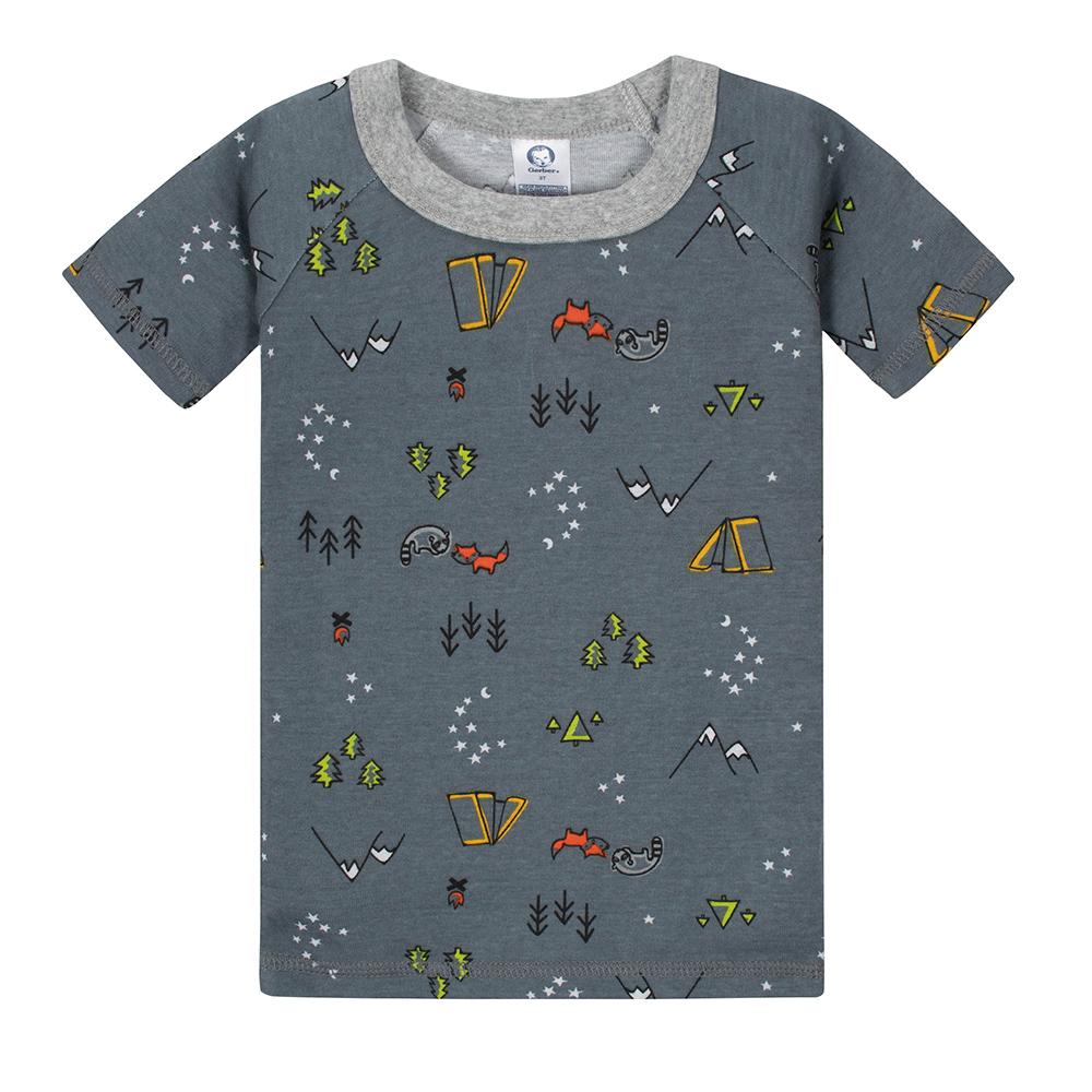 4-Piece Boys Stars Snug Fit Pajama Set, additional view 3