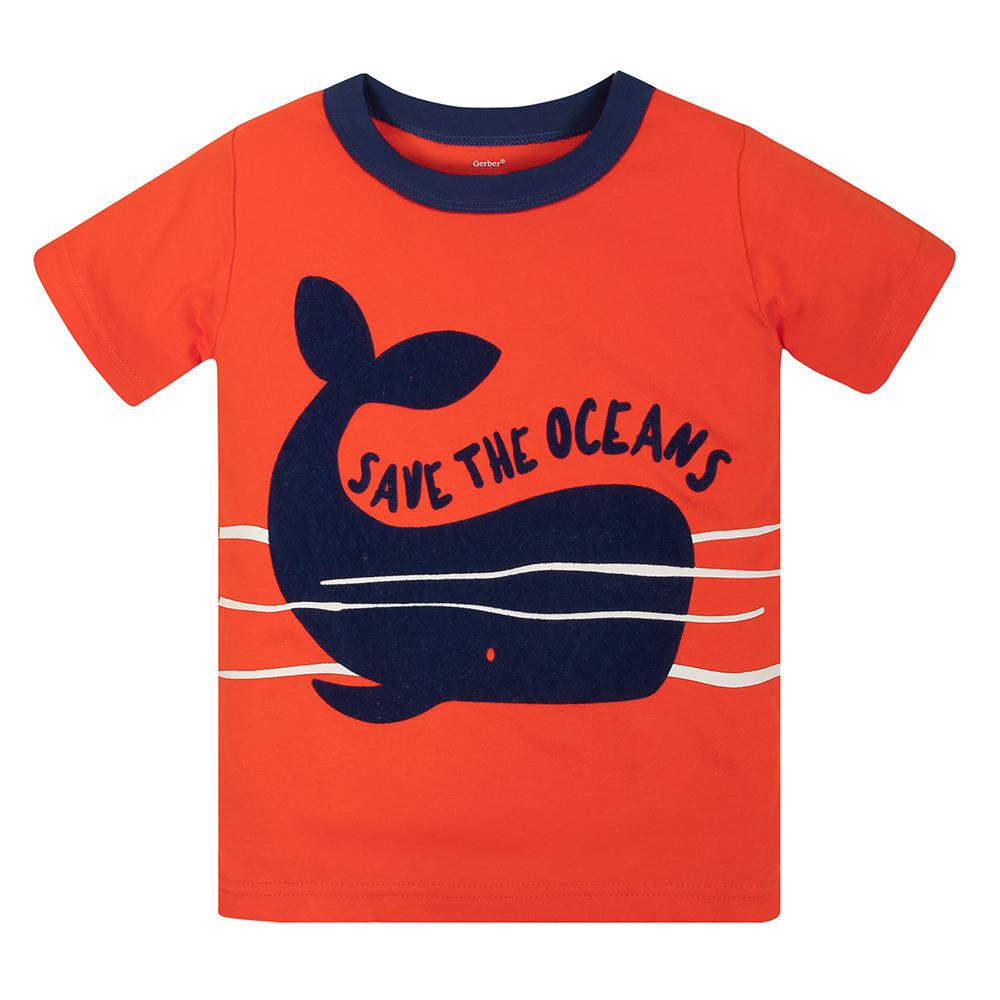 4-Piece Toddler Boys Whale Shirts, Shorts & Pants Set, additional view 2