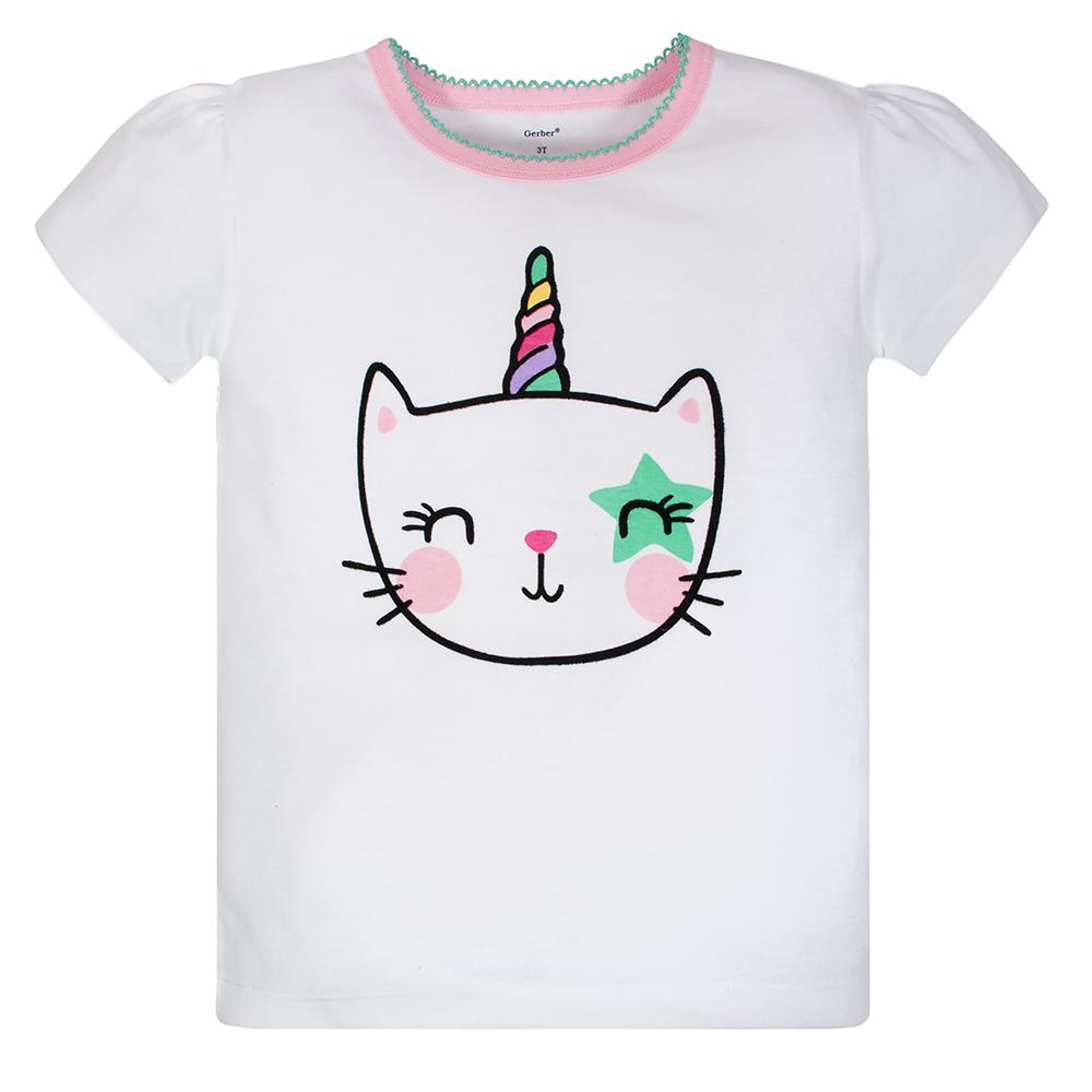 4-Piece Toddler Girls Pop Star Shirts, Pant and Skort Set, additional view 1