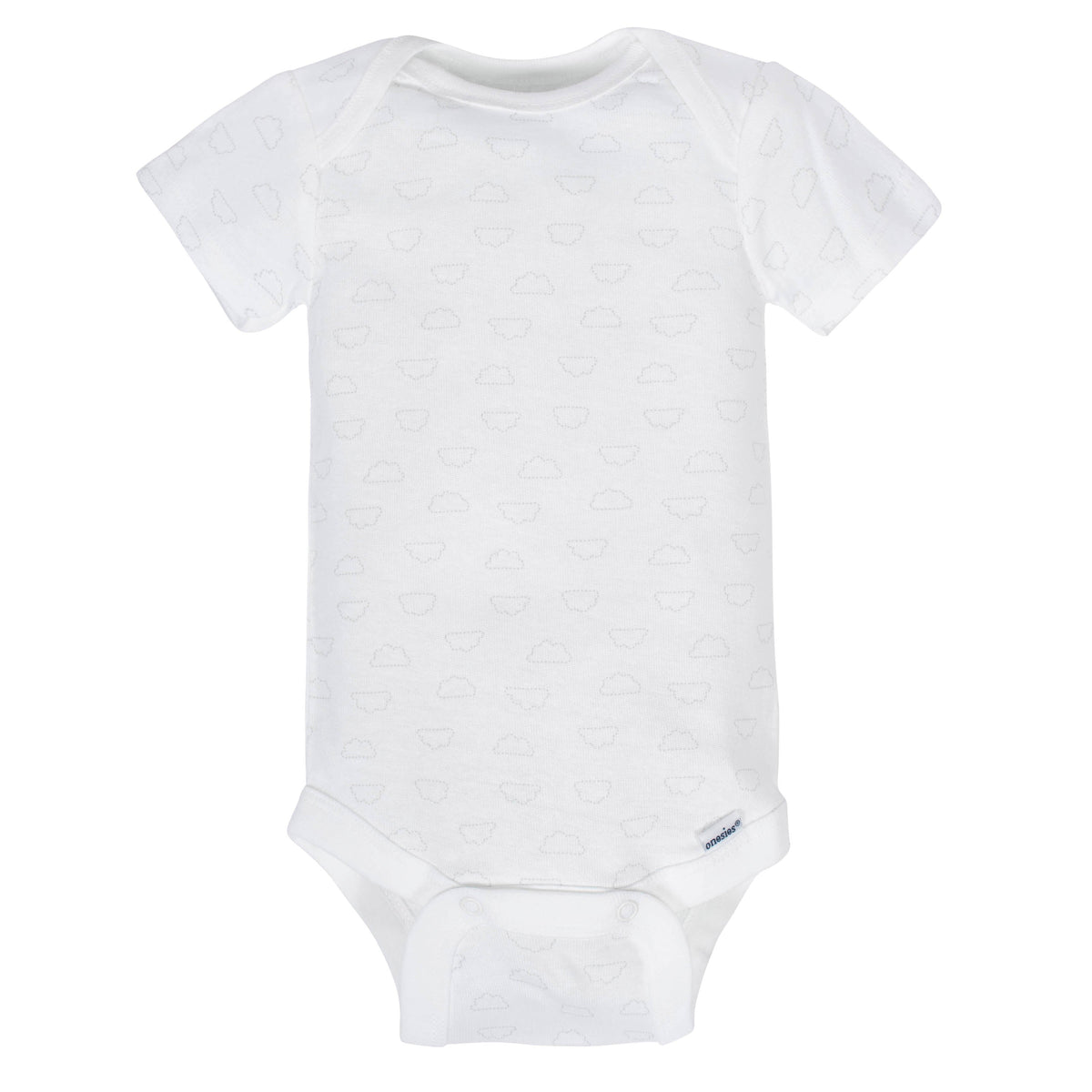 8-Pack Baby Neutral Sheep Short Sleeve Onesies Bodysuits, additional view 2