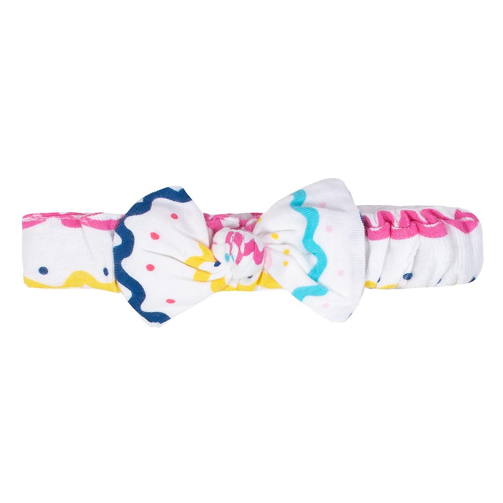 3-Piece Infant & Toddler Girls Doodles Dress, Diaper Cover & Headband Set, additional view 2