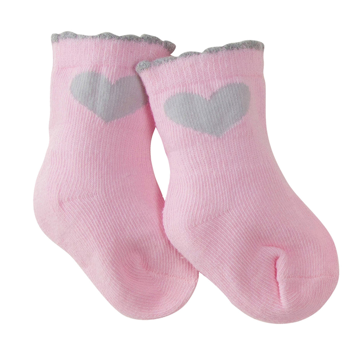 6-Pack Girls Bunny Wiggle Proof Jersey Crew Socks, additional view 2