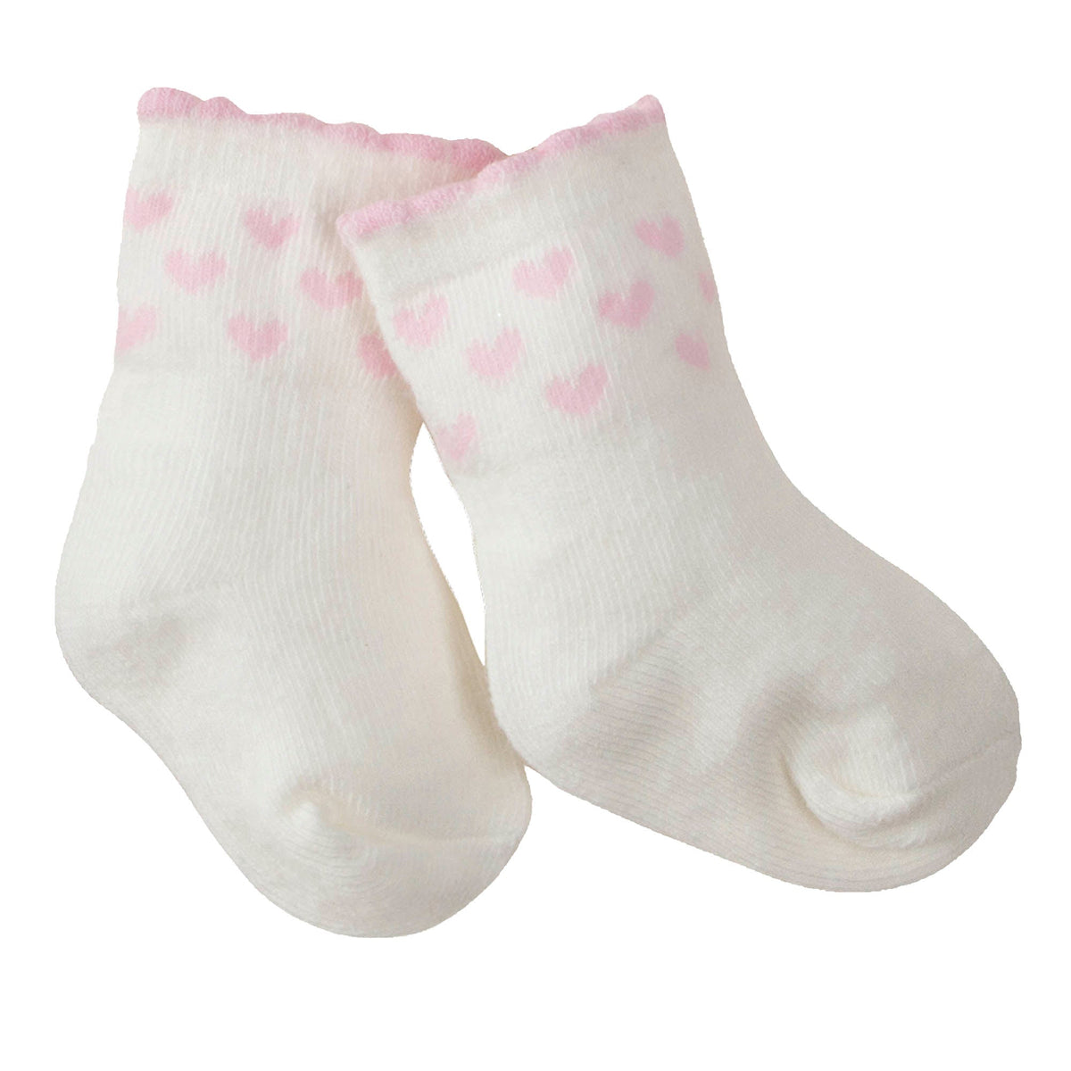 6-Pack Girls Bunny Wiggle Proof Jersey Crew Socks, additional view 5