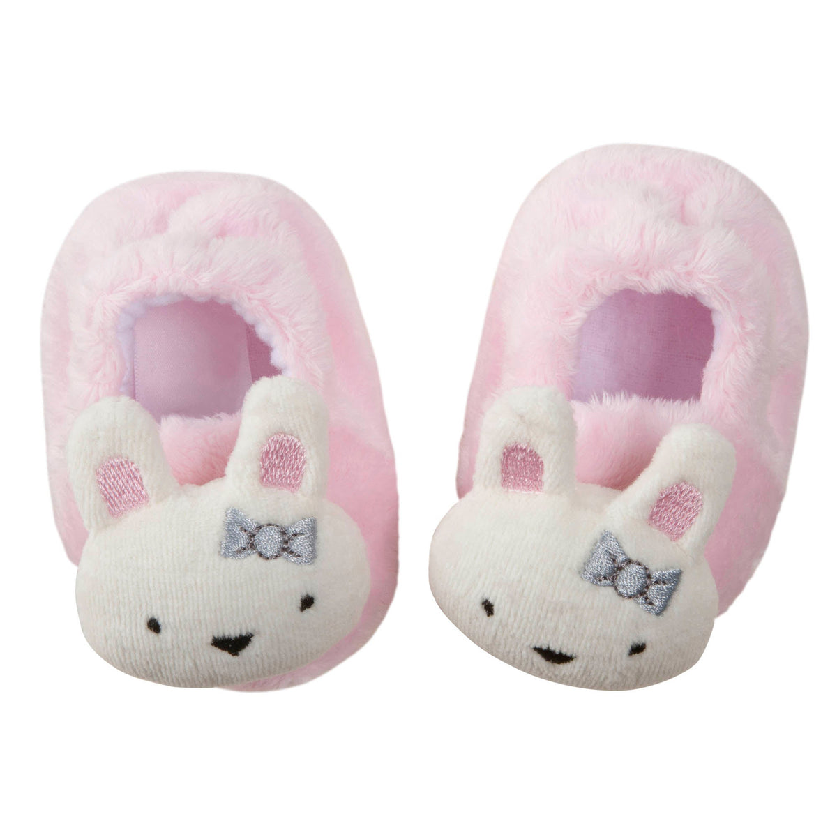 1-Pack Girls Bunny Velboa Booties