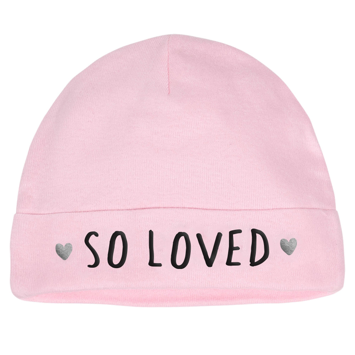 5-Pack Baby Girls Bunny Caps, additional view 1