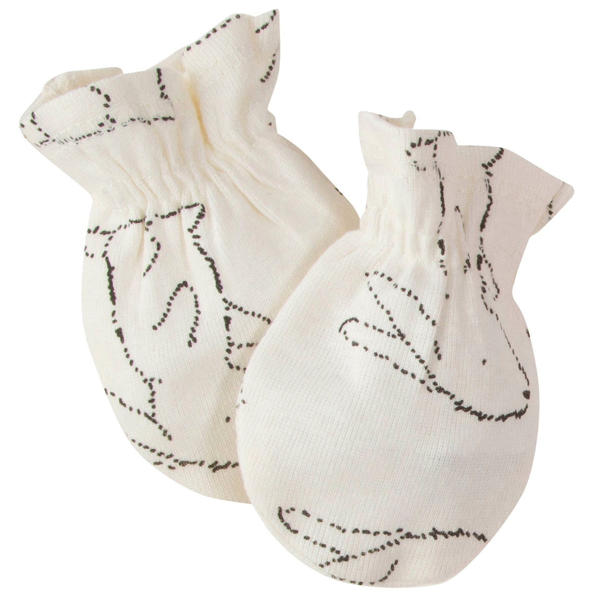 4-Pack Girls Bunny Mittens, additional view 1