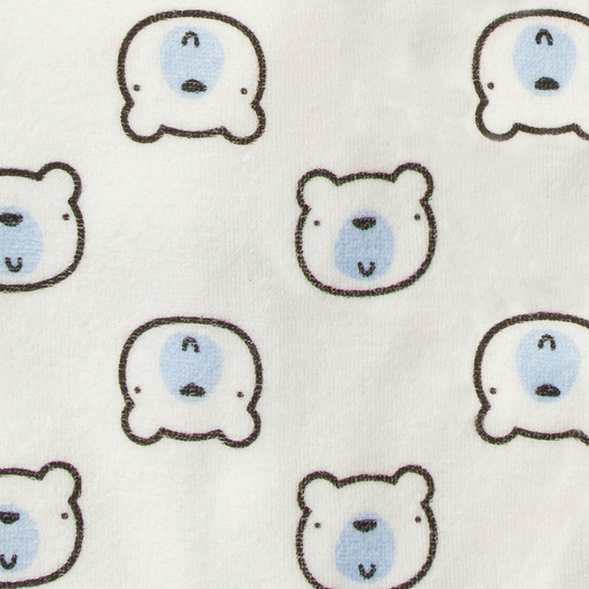 3-Pack Boys Bear Terry Burp Cloths, additional view 2