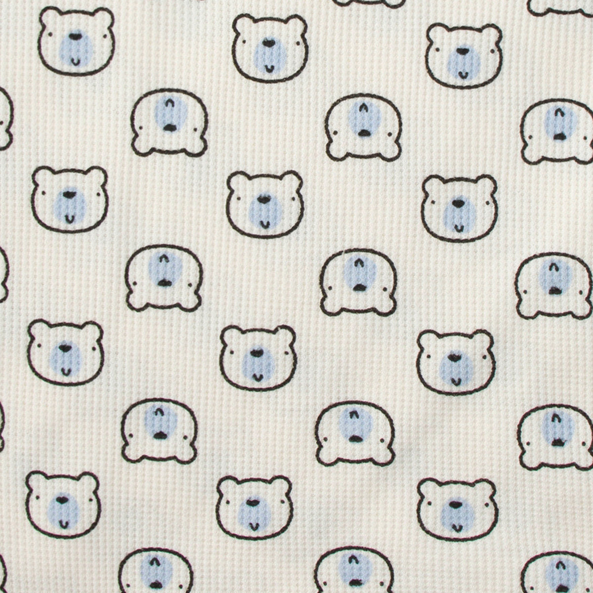 2-Pack Boys Bear Thermal Receiving Blankets, additional view 1