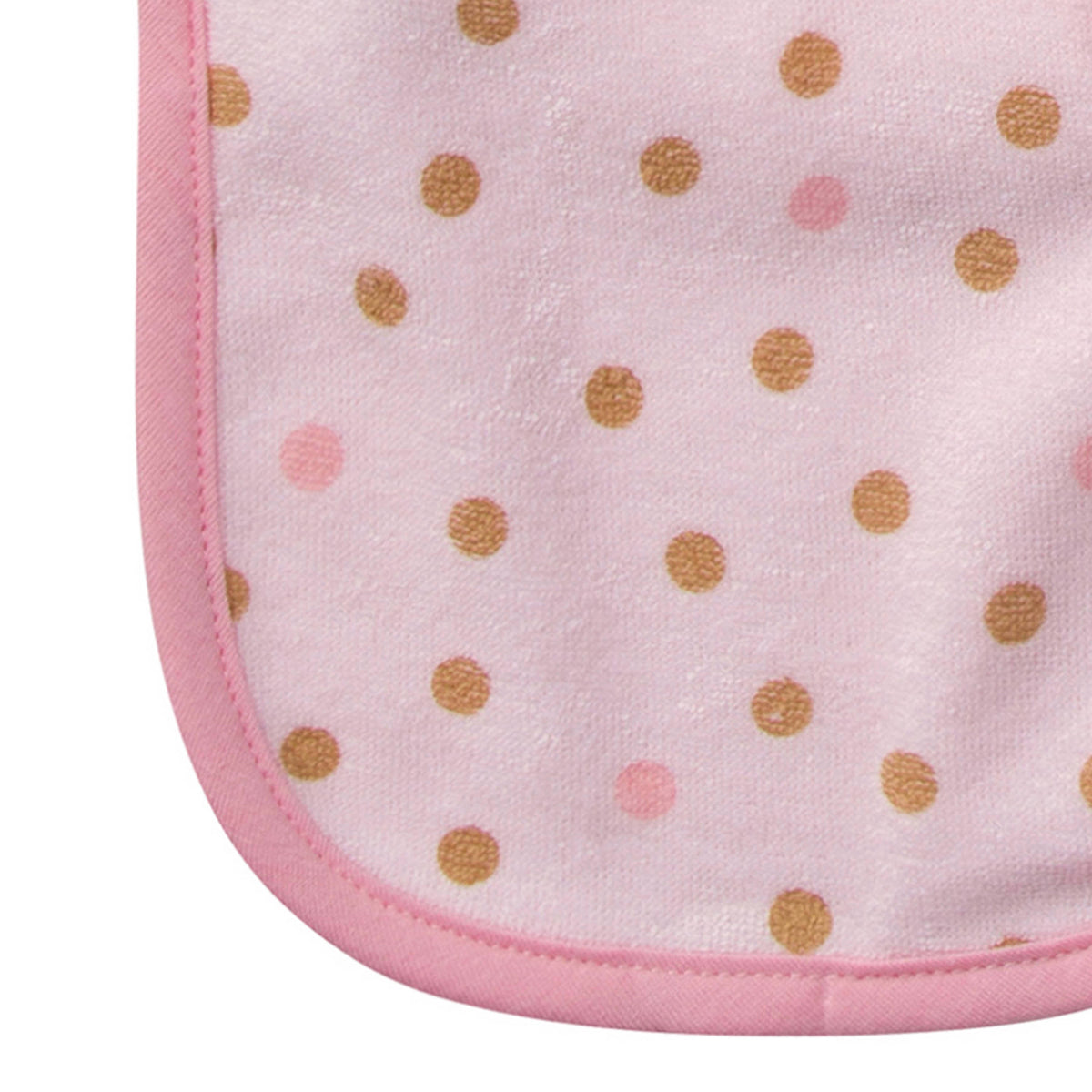 3-Pack Girls Princess Castle Terry Burp Cloths, additional view 2