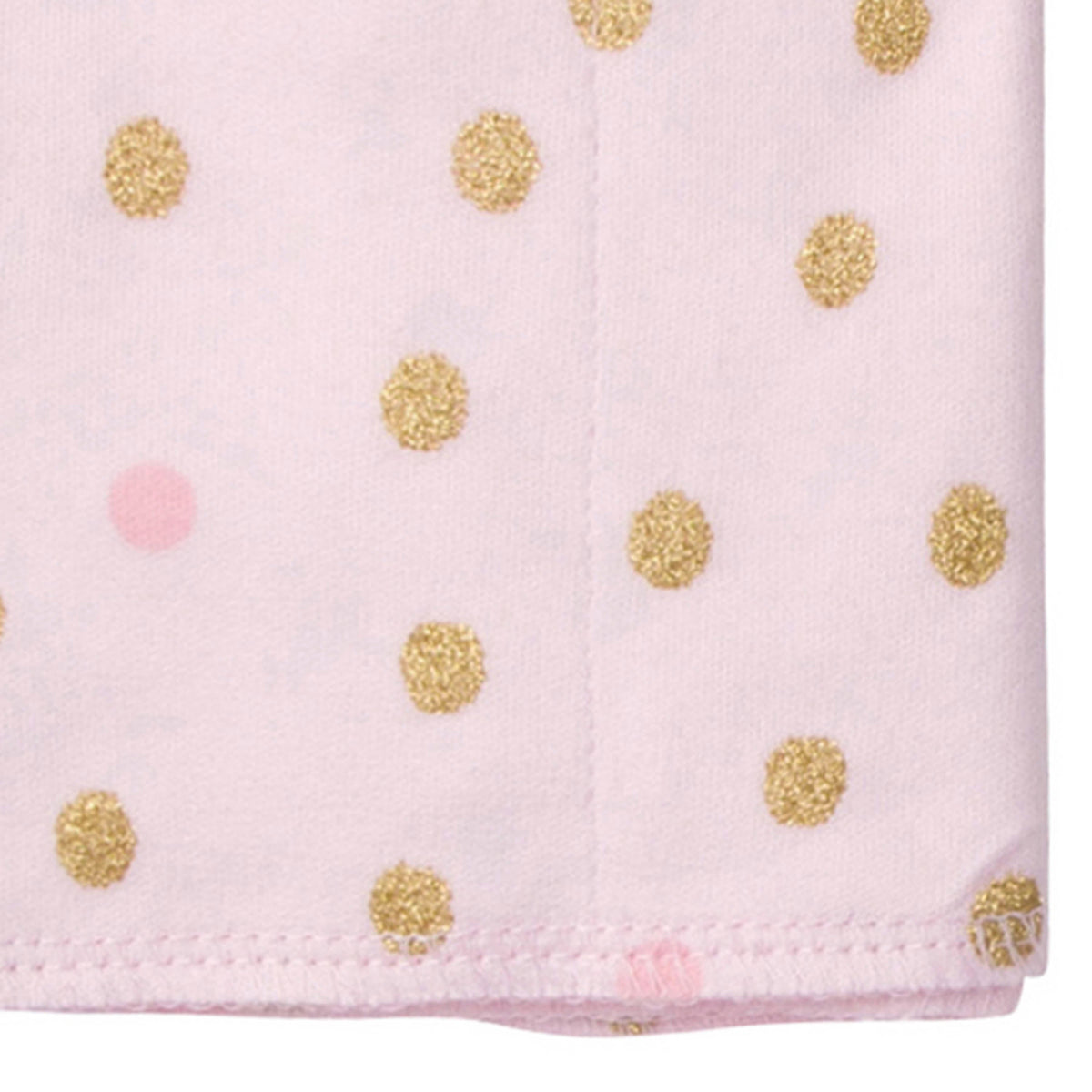 3-Pack Girls Princess Castle Knit Burp Cloths, additional view 2