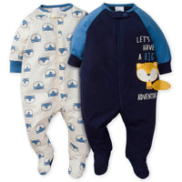 2-Pack Boys Fox Sleep N' Play