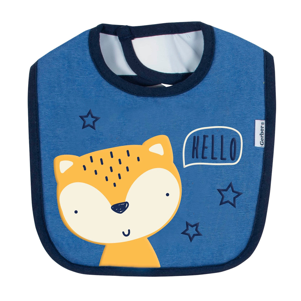 3-Pack Boys Fox Terry Bibs, additional view 1