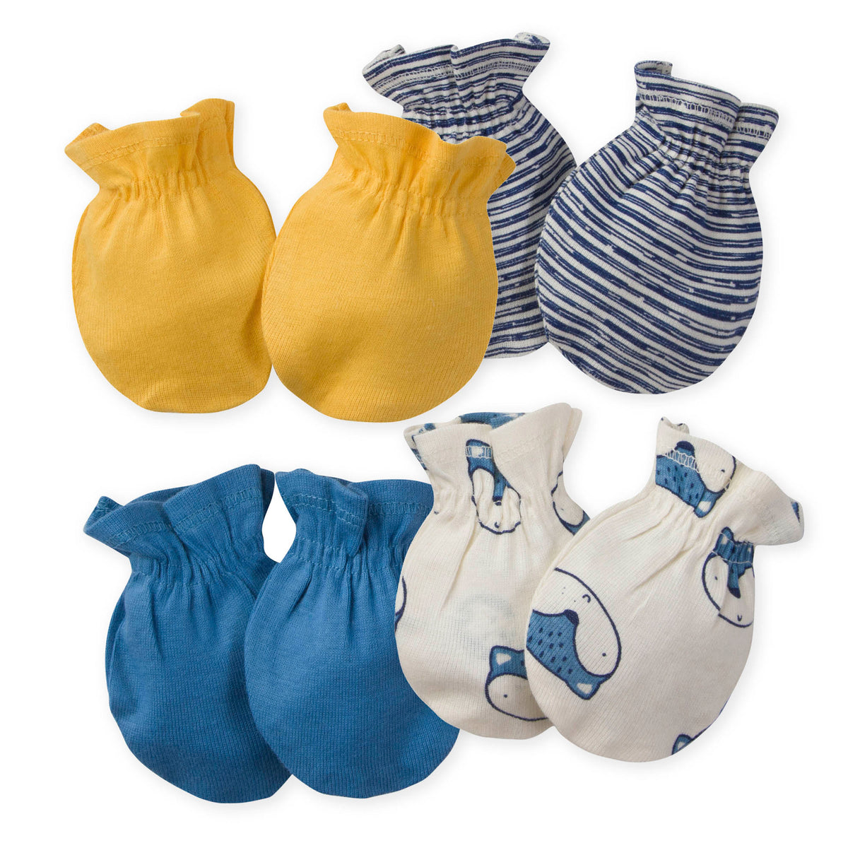 4-Pack Boys Fox Mittens