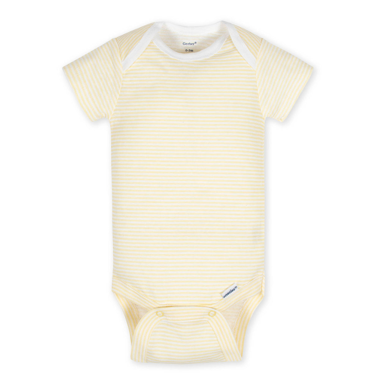 5-Pack Neutral Lamb Short Sleeve Onesies Bodysuits, additional view 4