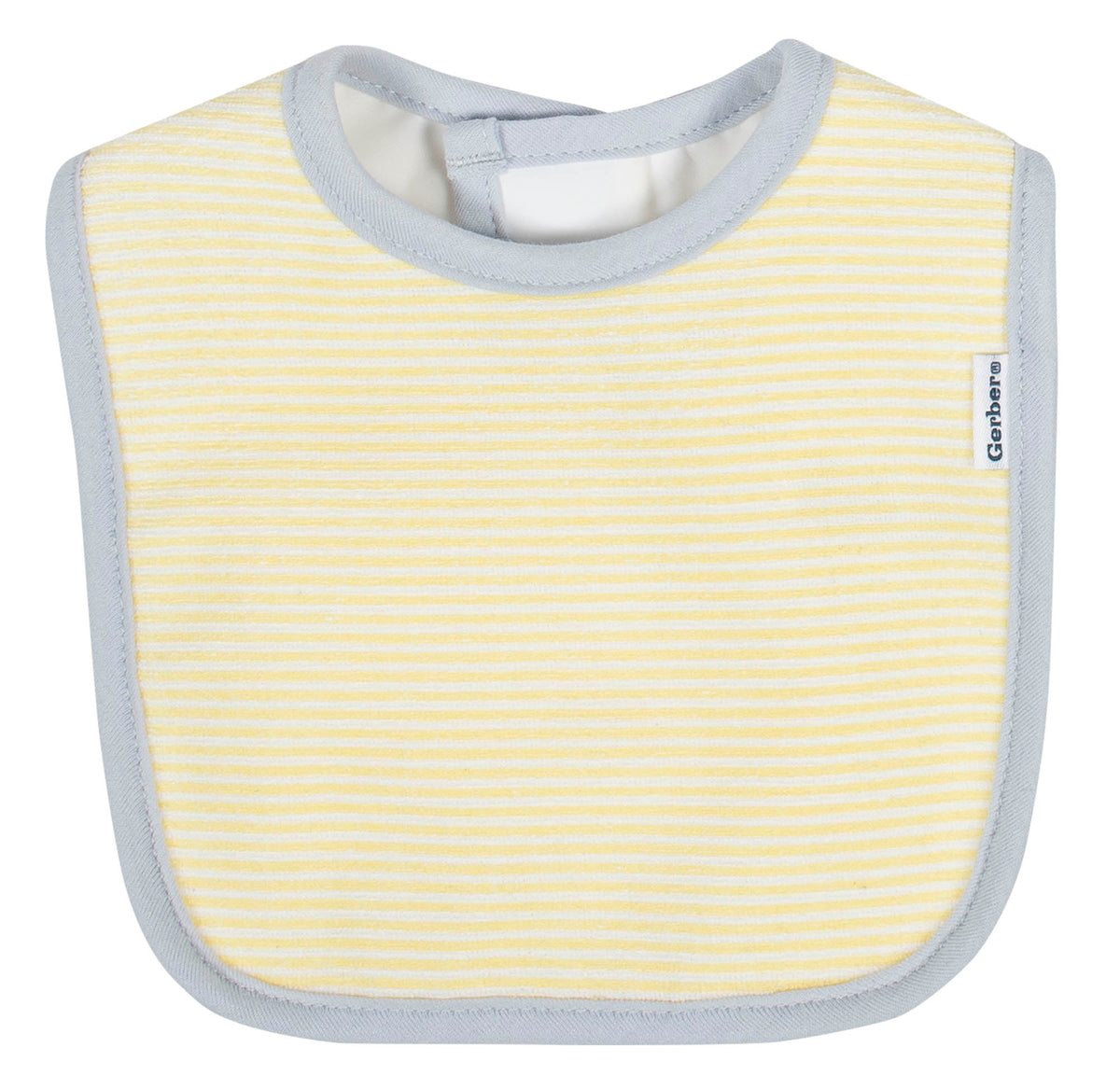 3-Pack Neutral Lamb Terry Bibs, additional view 2