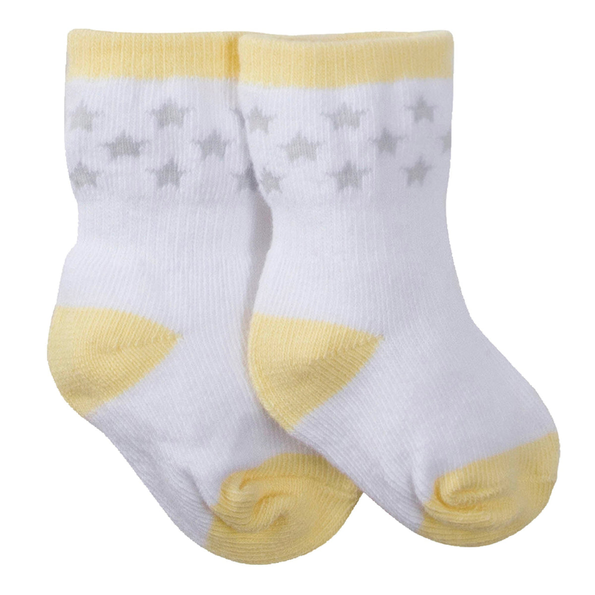 6-Pack Neutral Lamb Wiggle Proof Jersey Crew Socks, additional view 3
