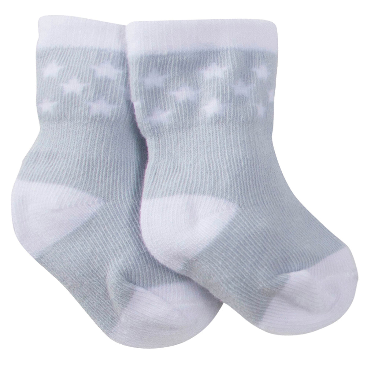 6-Pack Neutral Lamb Wiggle Proof Jersey Crew Socks, additional view 5