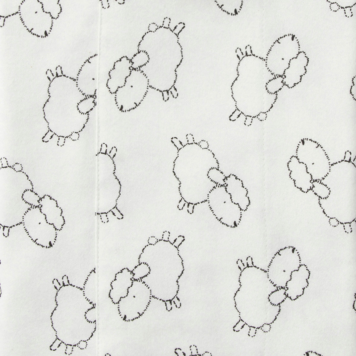 4-Pack Neutral Lamb Flannel Burp Cloths, additional view 1