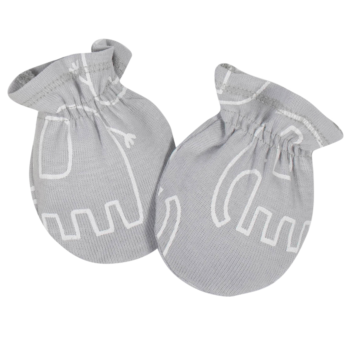 4-Pack Neutral Elephant Mittens, additional view 1